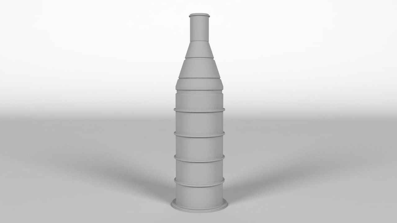 oil platform 3D print model_5
