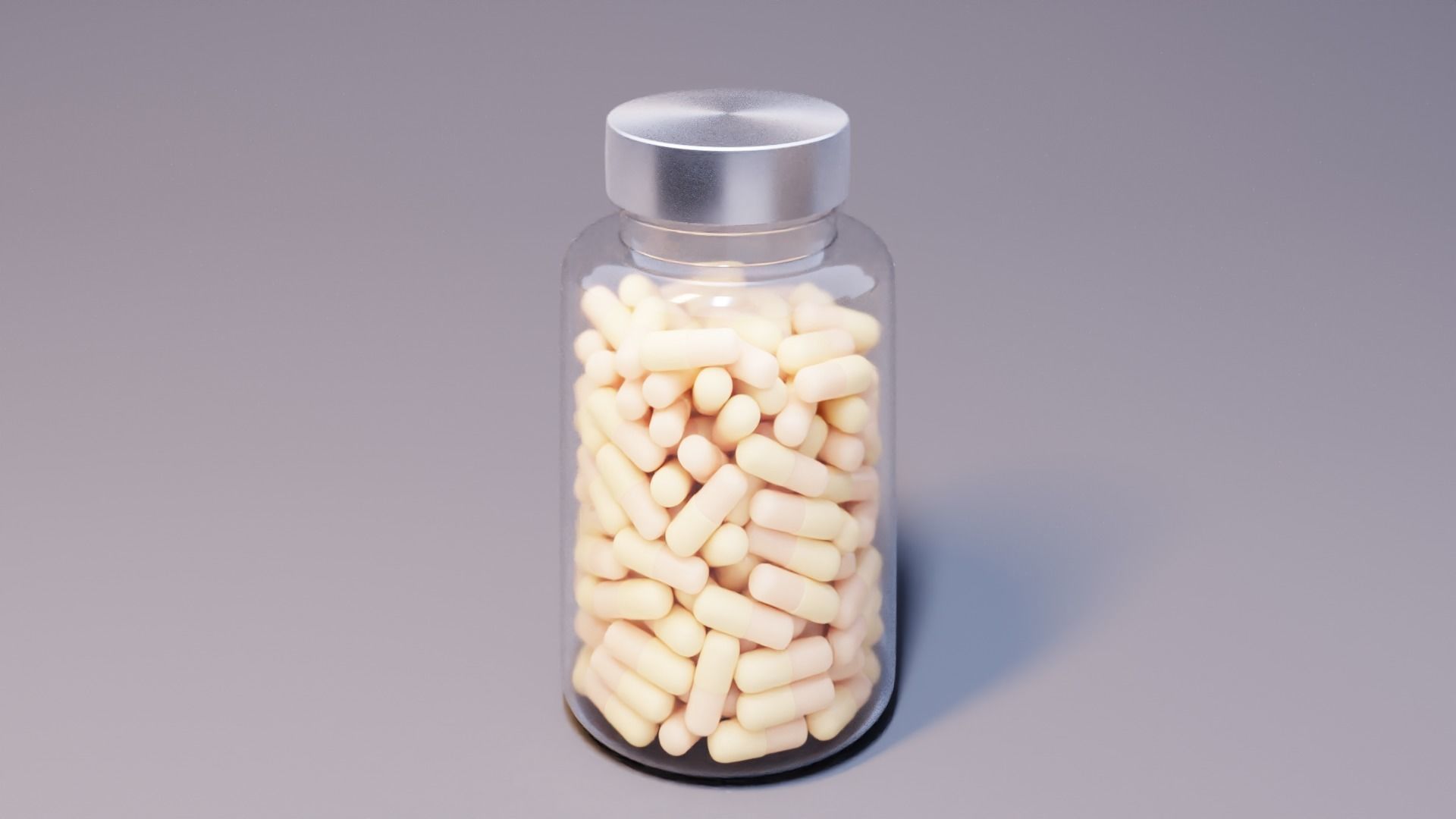 Bottle with Pills 3D model_23
