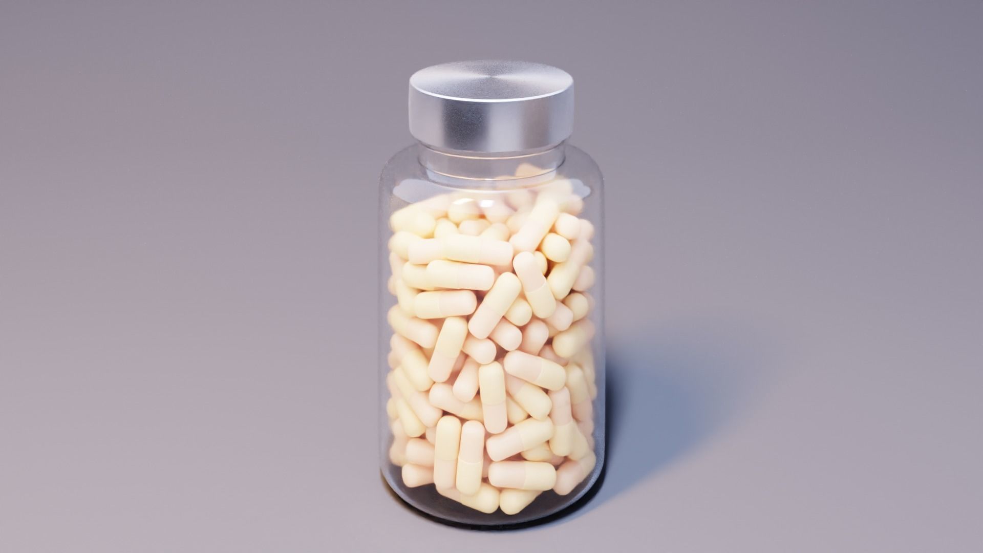 Bottle with Pills 3D model_10