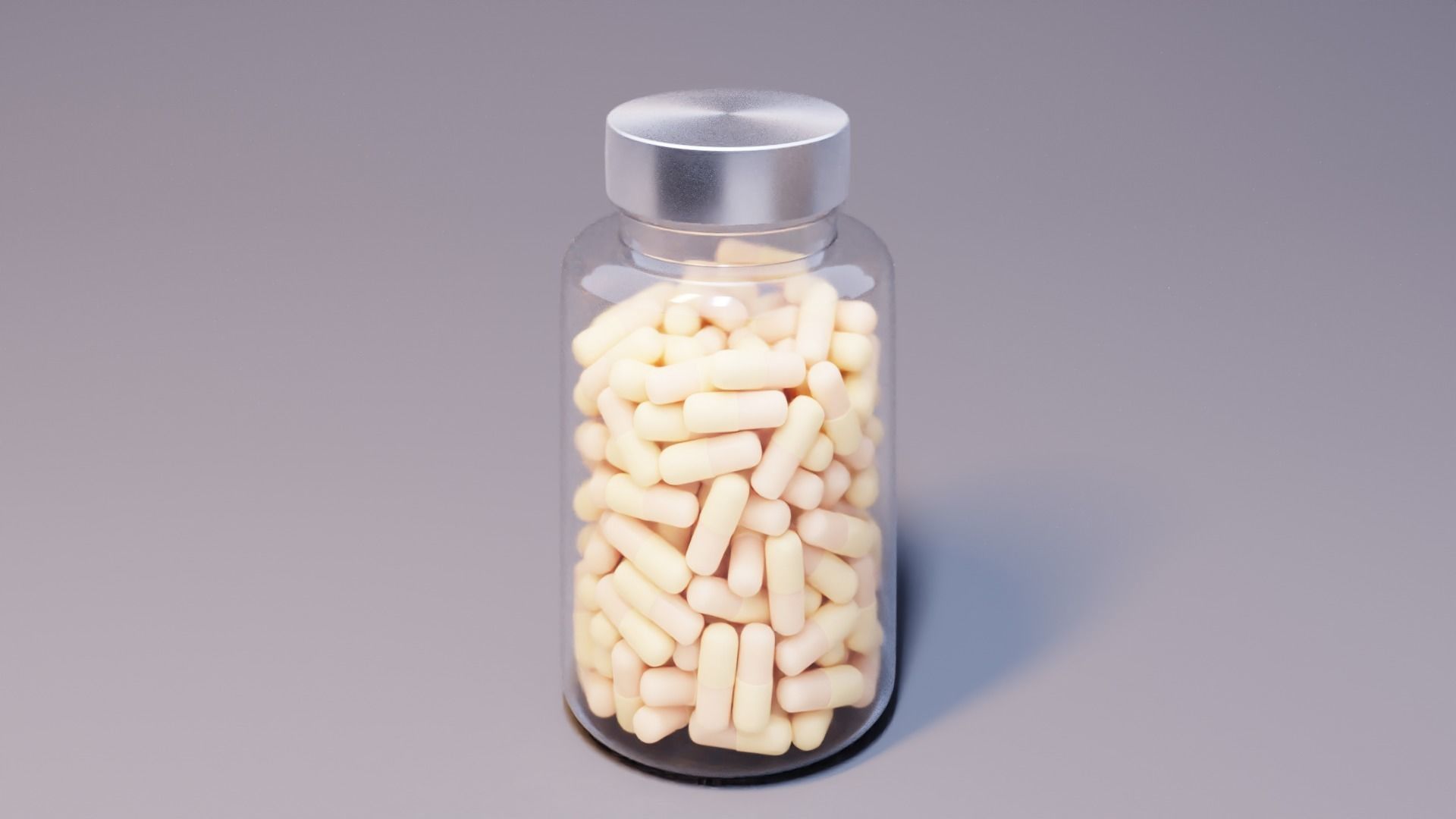 Bottle with Pills 3D model_11