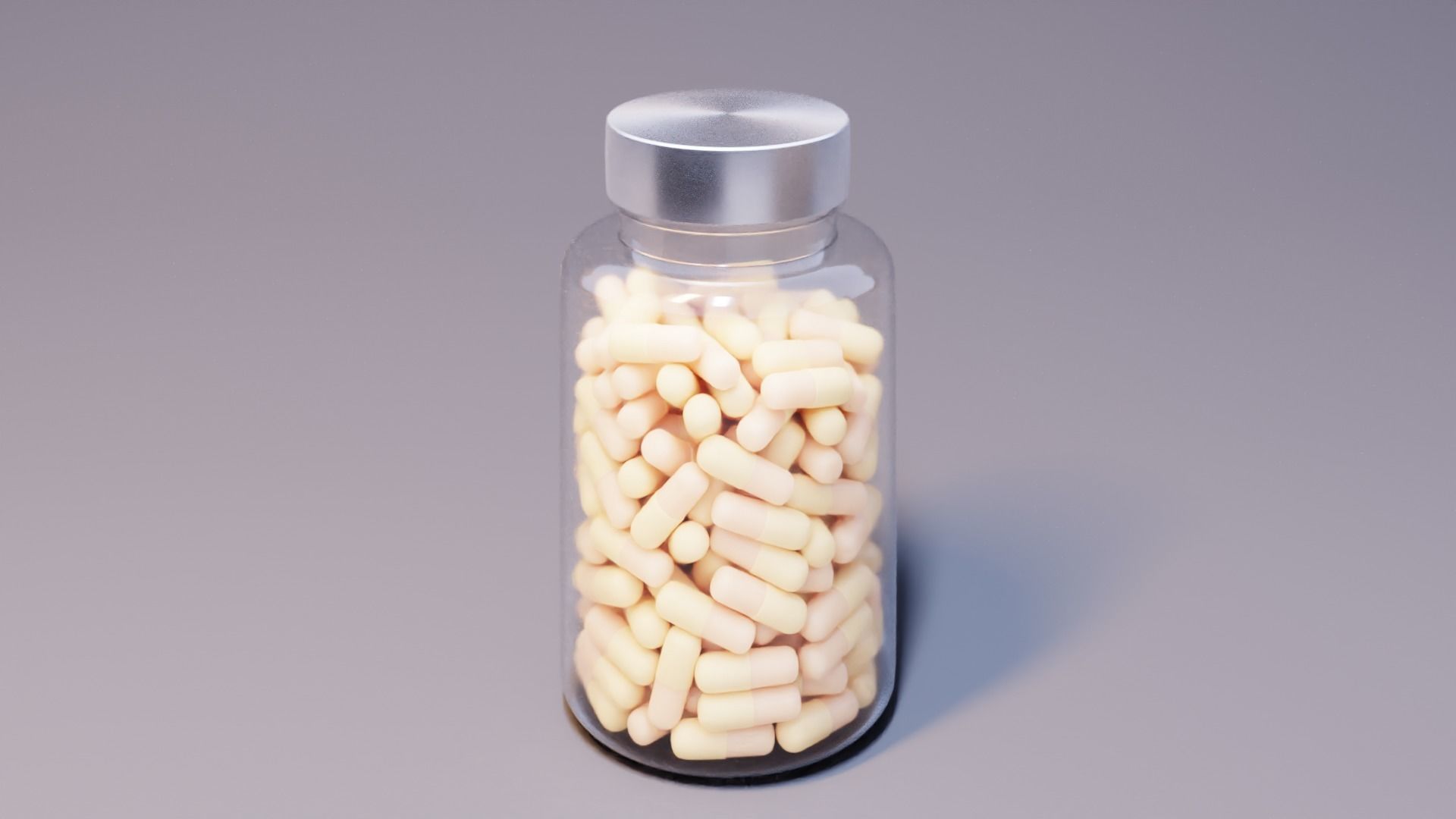 Bottle with Pills 3D model_20