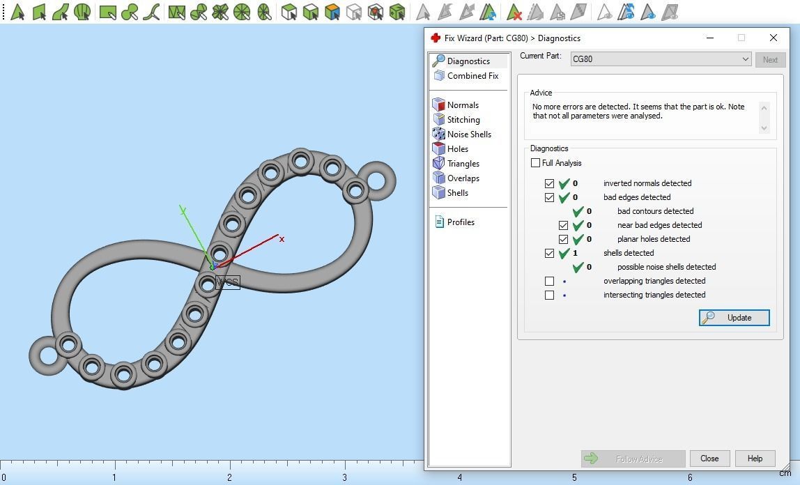 Infinity pendant 3D print model_19