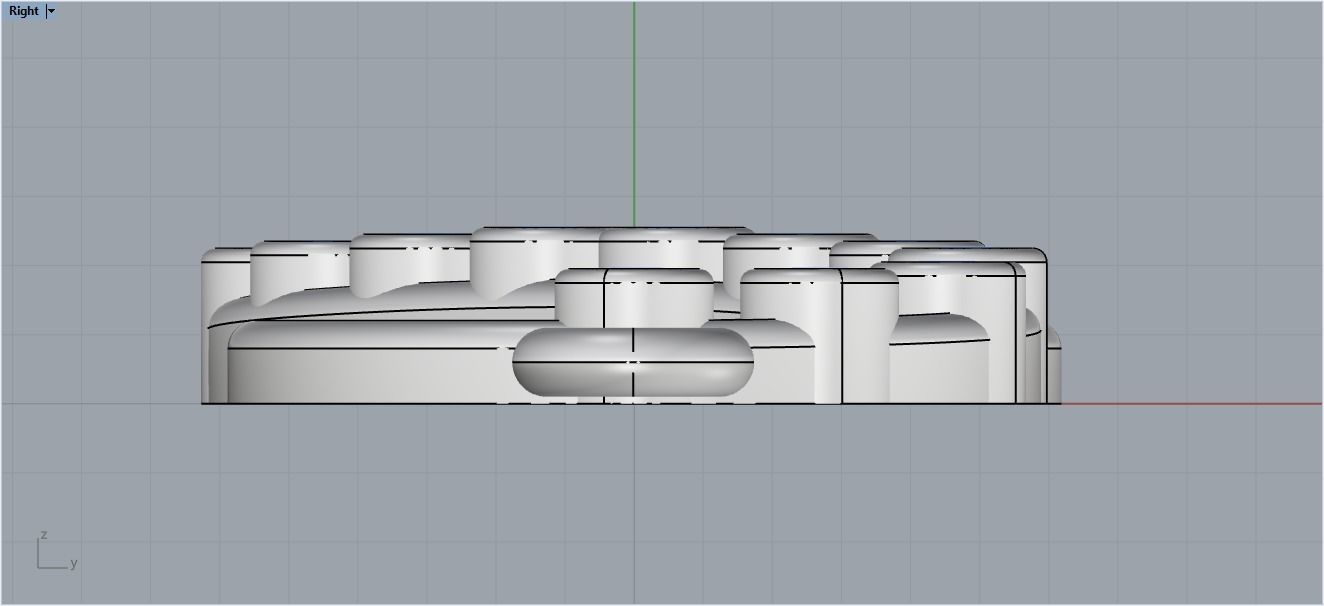 Infinity pendant 3D print model_14