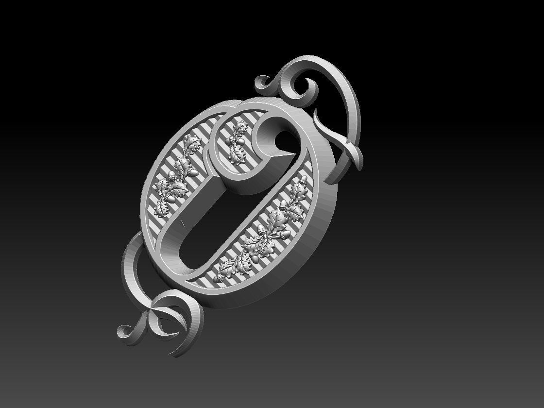 numbers number two 3D print model_16