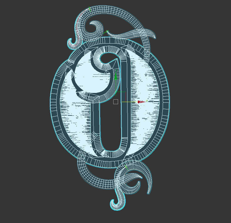 numbers number two 3D print model_8