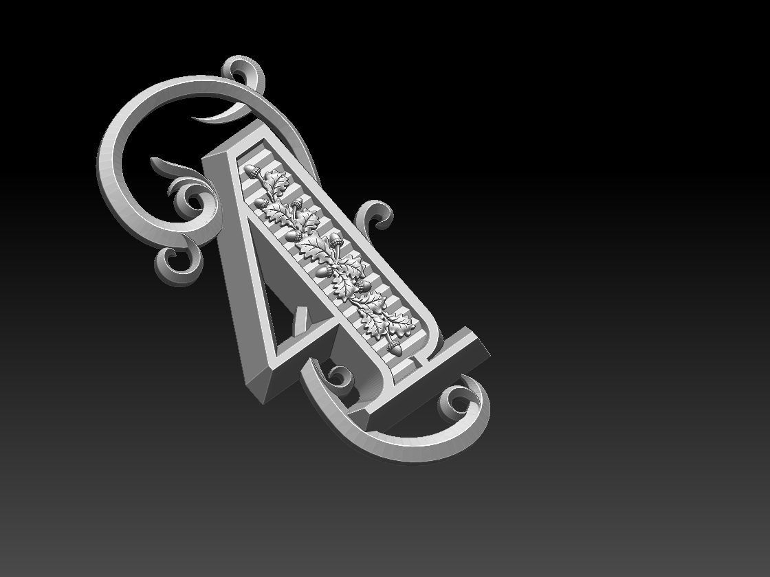 numbers number two 3D print model_37