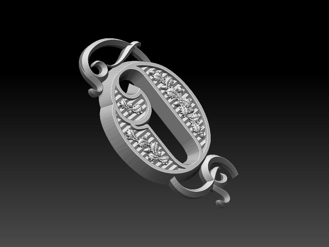 numbers number two 3D print model_9