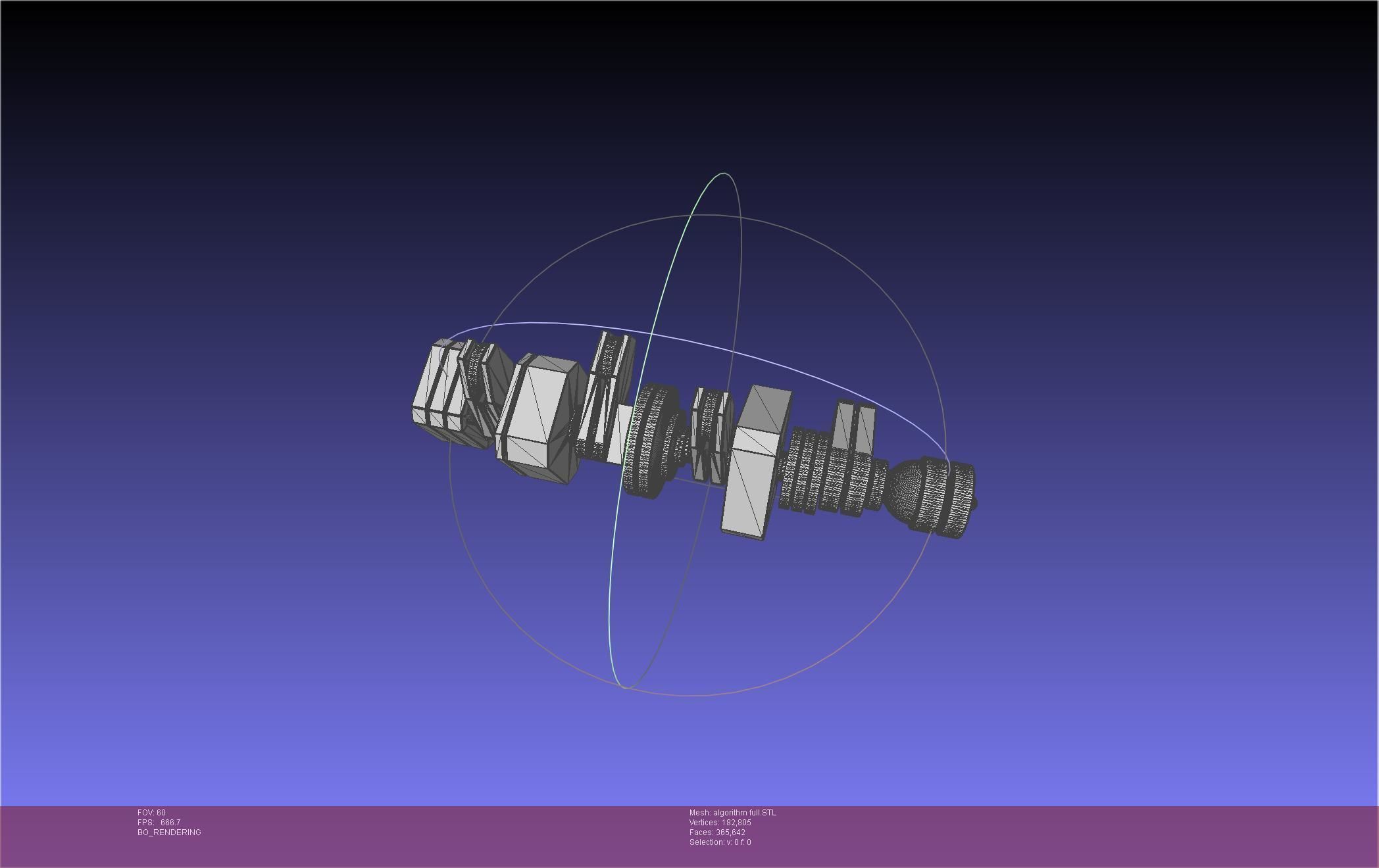 TENET Algorithm Basic Printable Models 3D model 3D printable | CGTrader