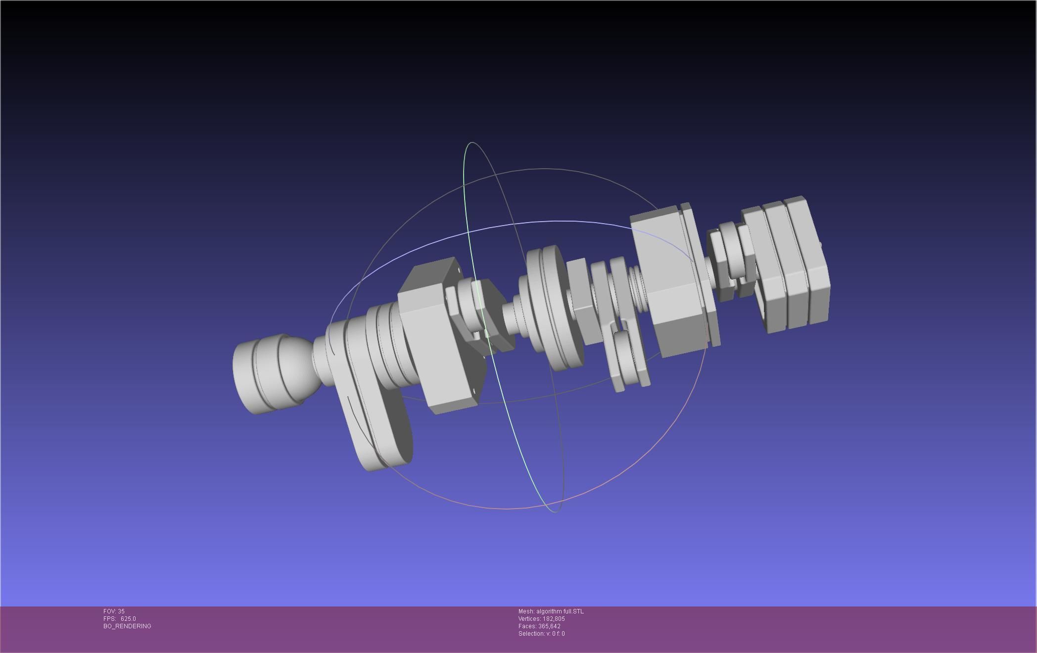 TENET Algorithm Basic Printable Models 3D print model_71