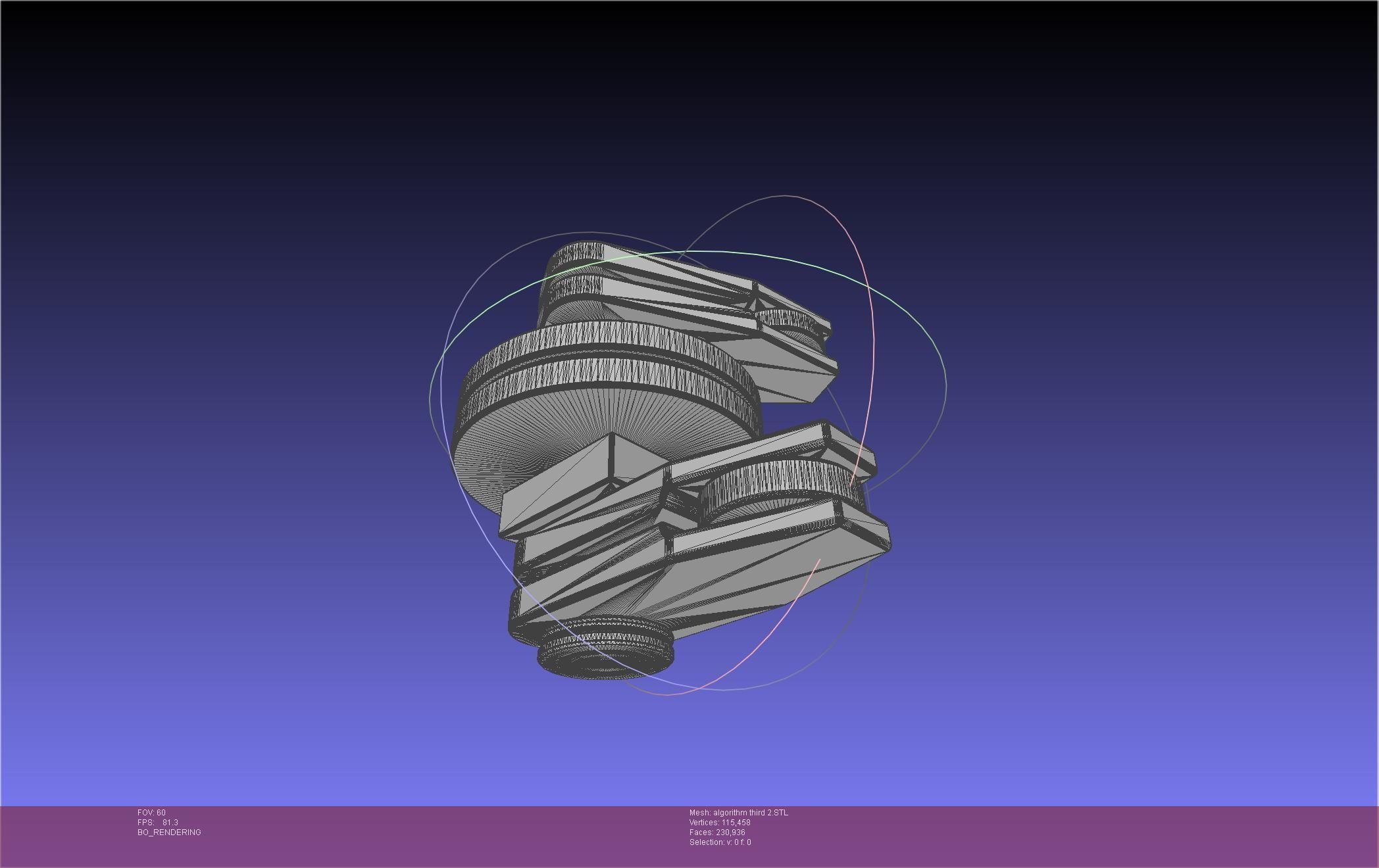 TENET Algorithm Basic Printable Models 3D print model_129