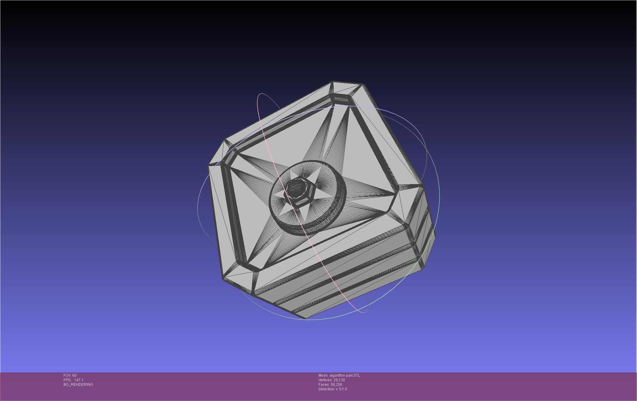 TENET Algorithm Basic Printable Models 3D print model_82