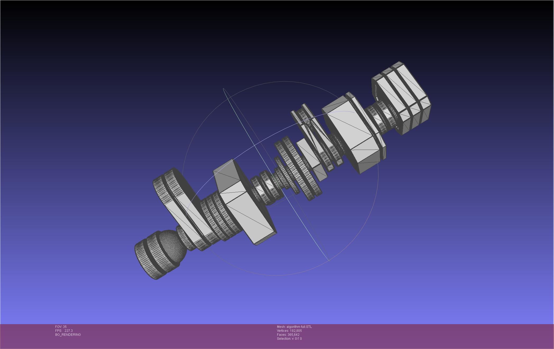 TENET Algorithm Basic Printable Models 3D print model_69