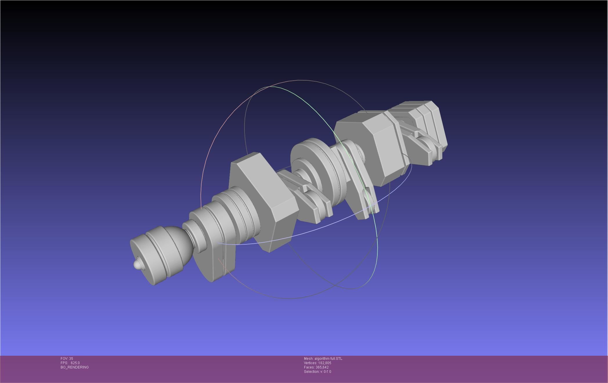 TENET Algorithm Basic Printable Models 3D print model_72
