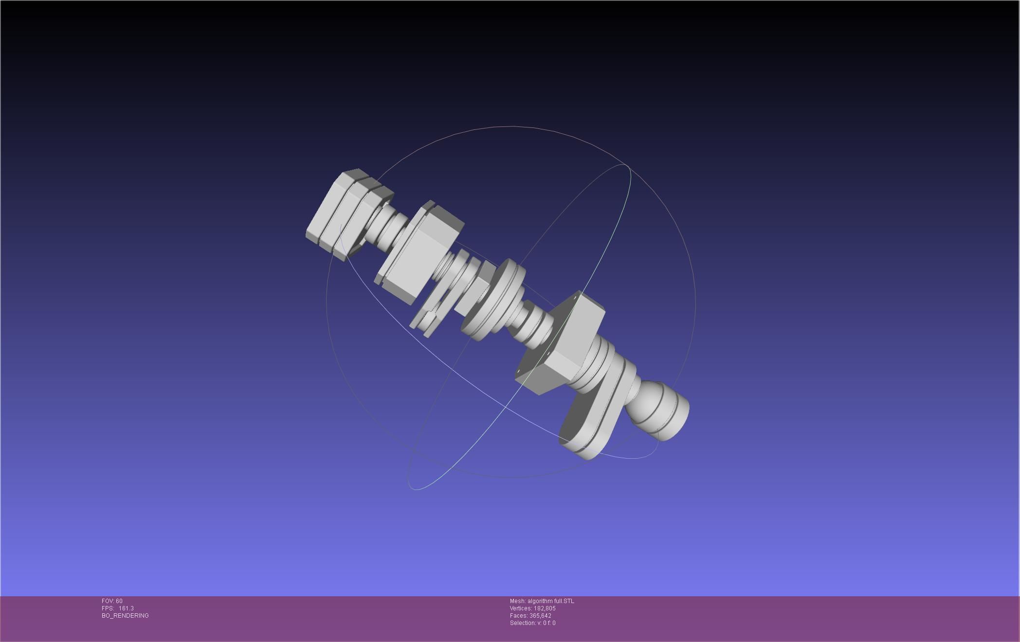 TENET Algorithm Basic Printable Models 3D print model_17