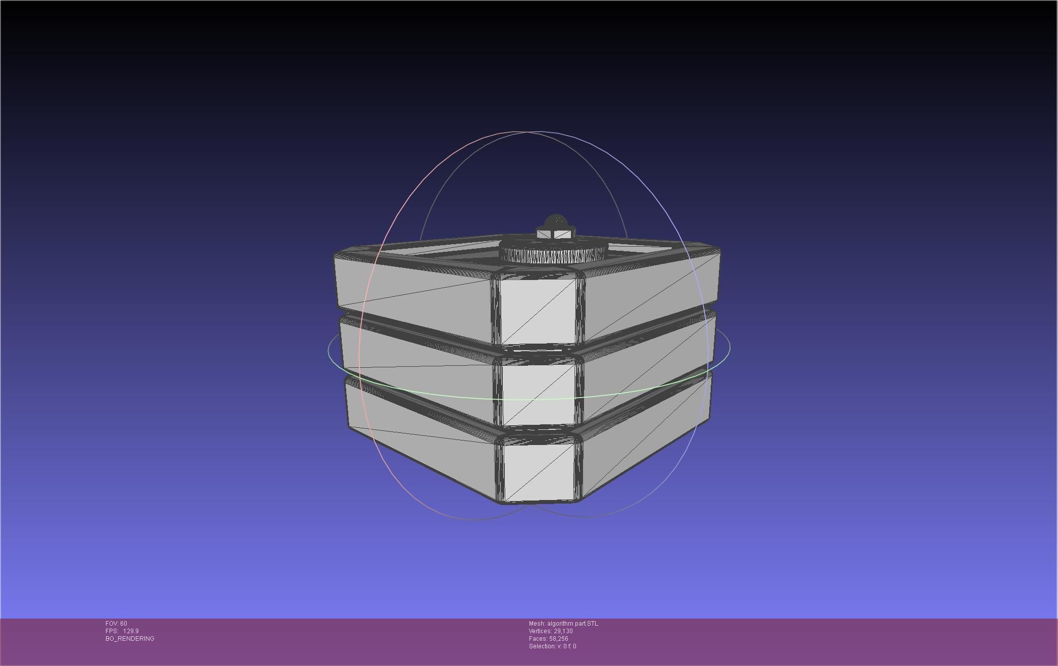 TENET Algorithm Basic Printable Models 3D print model_80