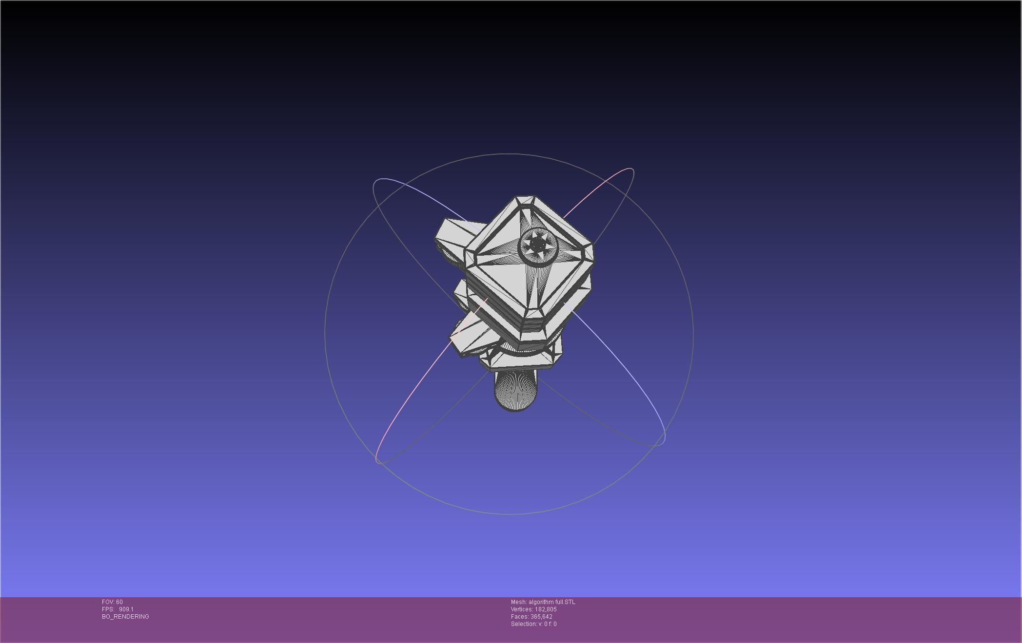 TENET Algorithm Basic Printable Models 3D print model_32