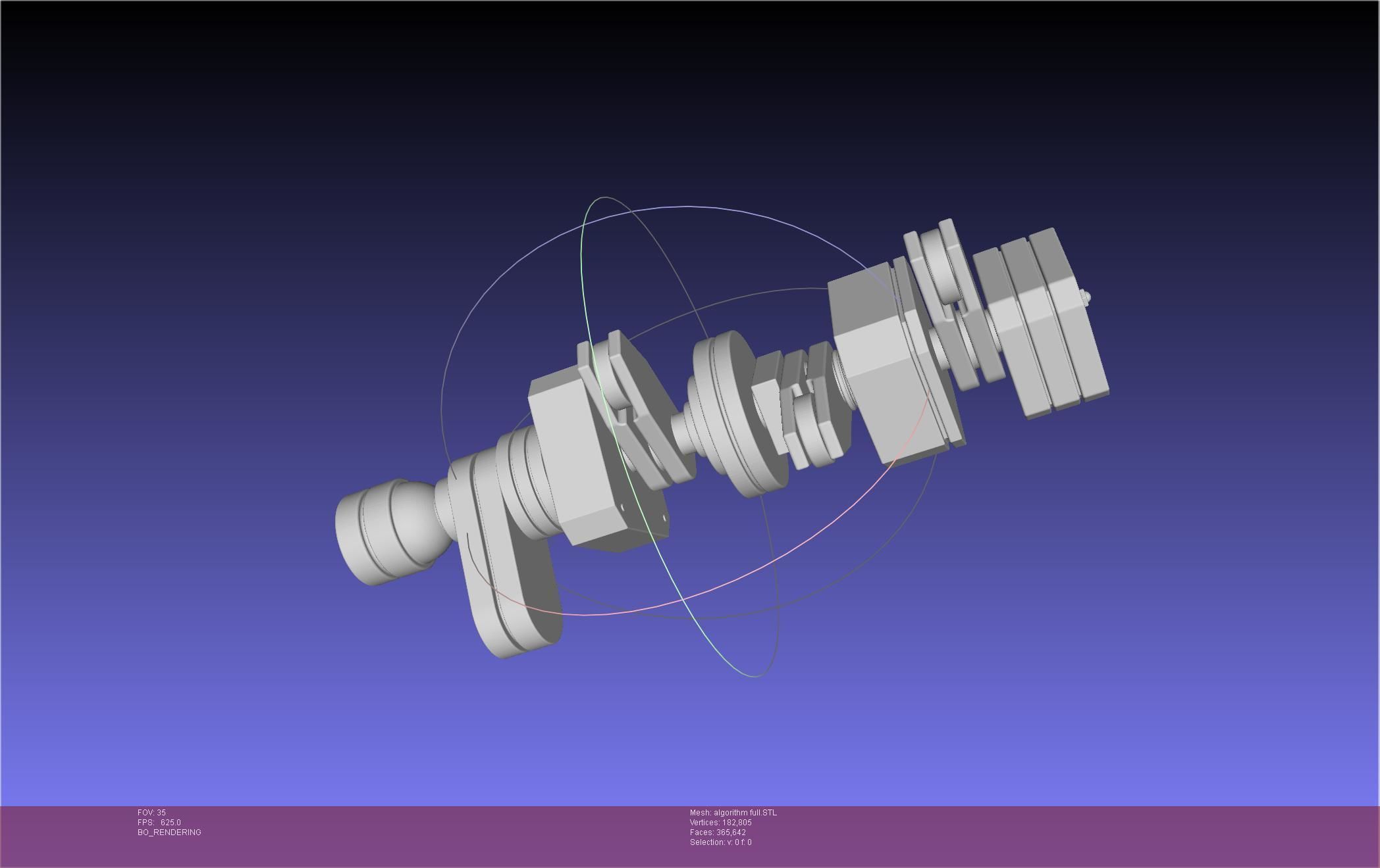 TENET Algorithm Basic Printable Models 3D print model_70