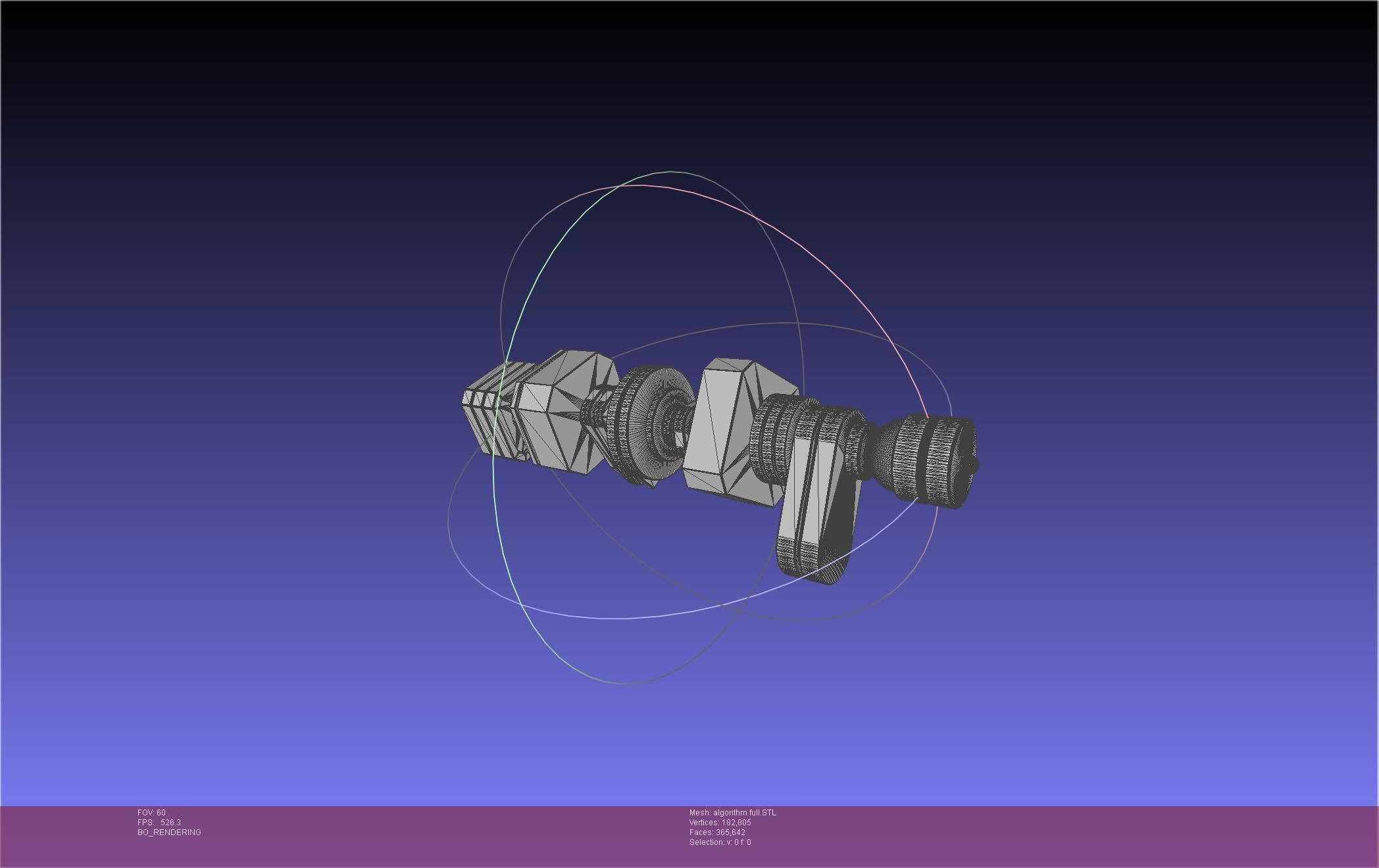 TENET Algorithm Basic Printable Models 3D print model_43