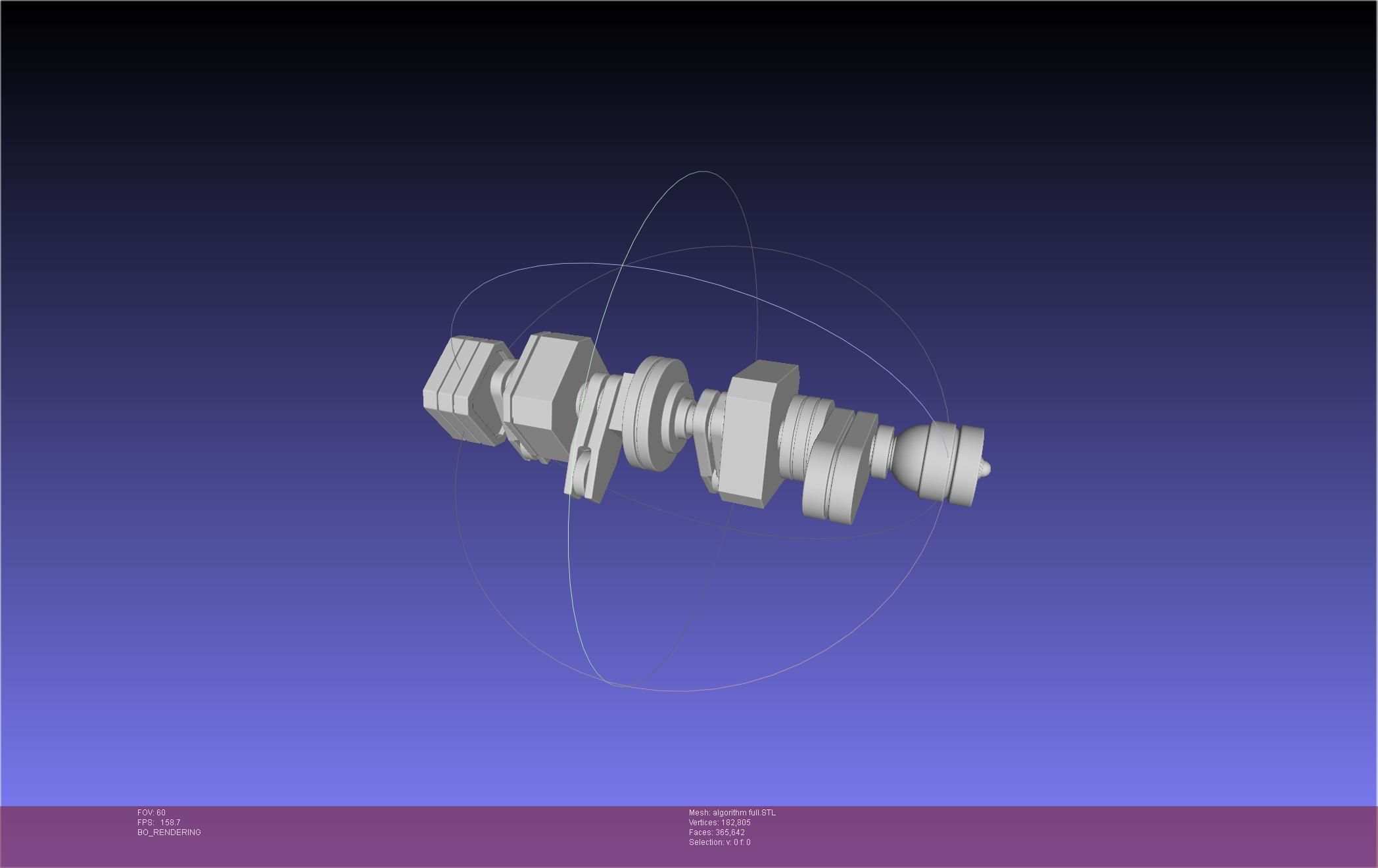 TENET Algorithm Basic Printable Models 3D print model_18