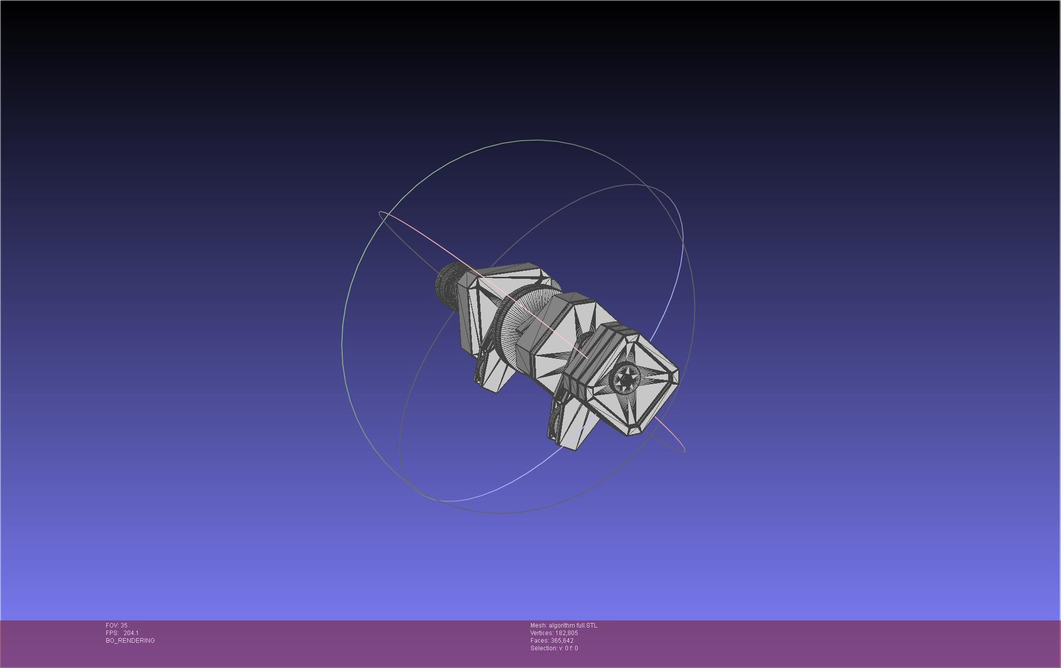 TENET Algorithm Basic Printable Models 3D print model_64