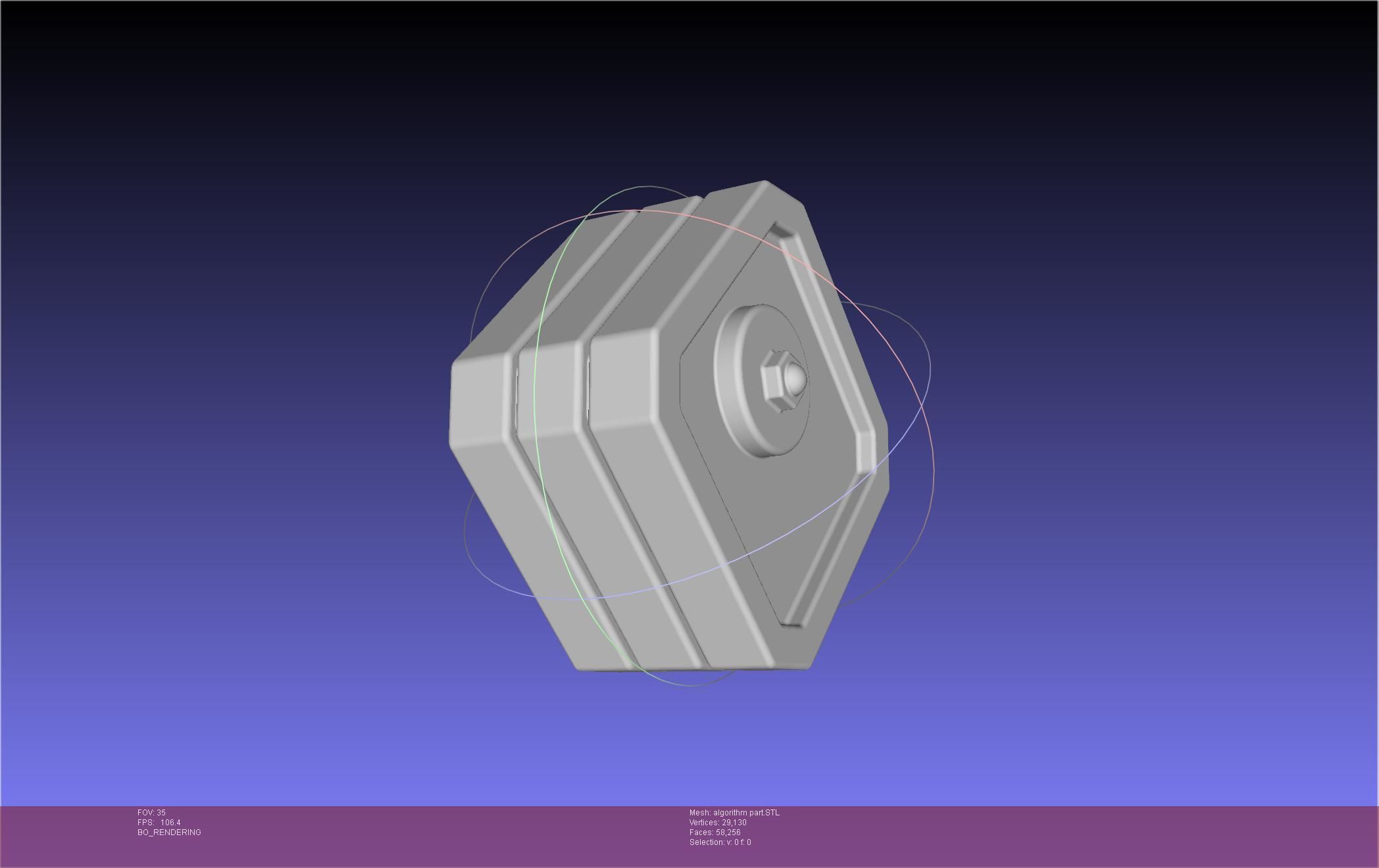 TENET Algorithm Basic Printable Models 3D print model_91