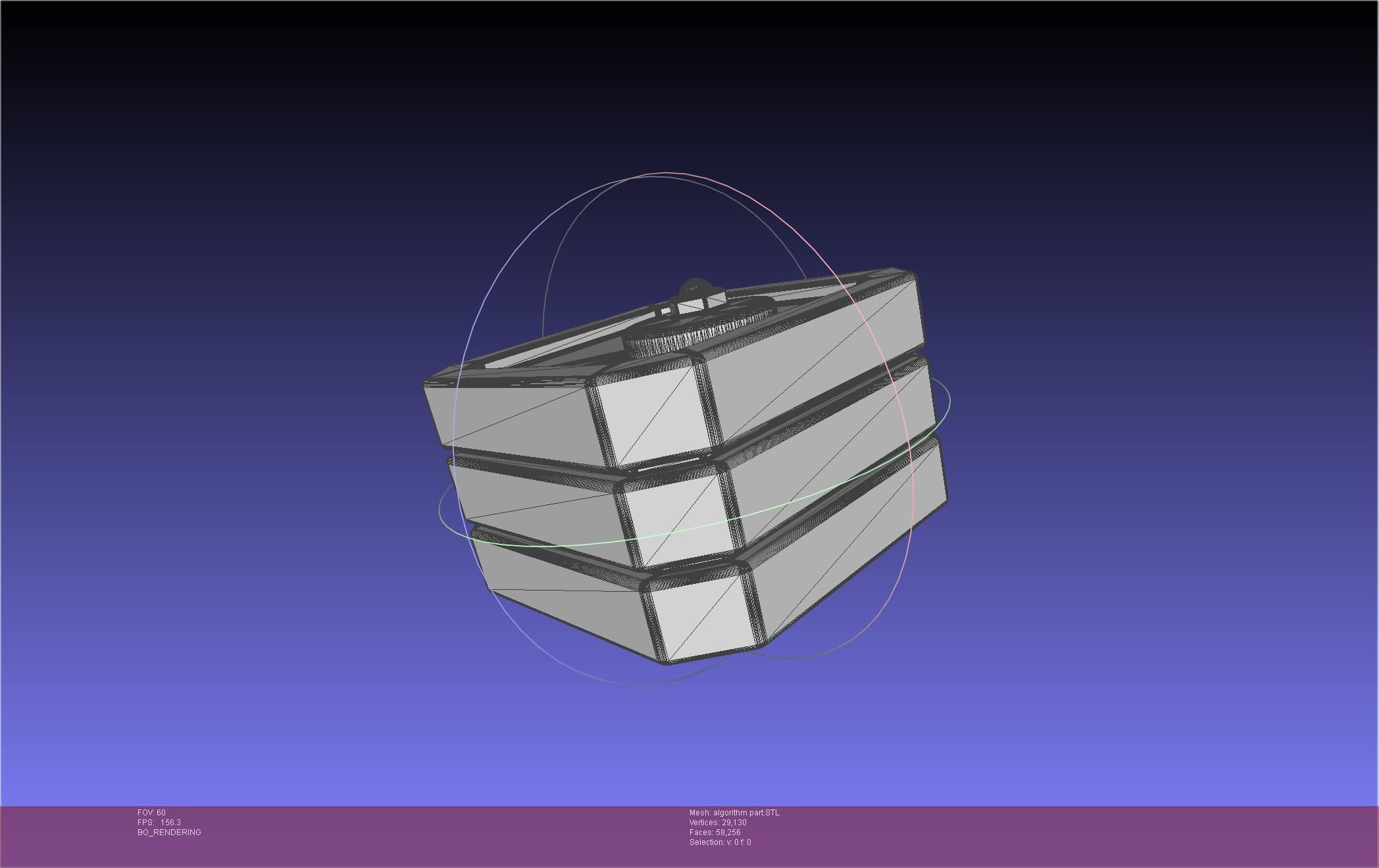 TENET Algorithm Basic Printable Models 3D print model_77