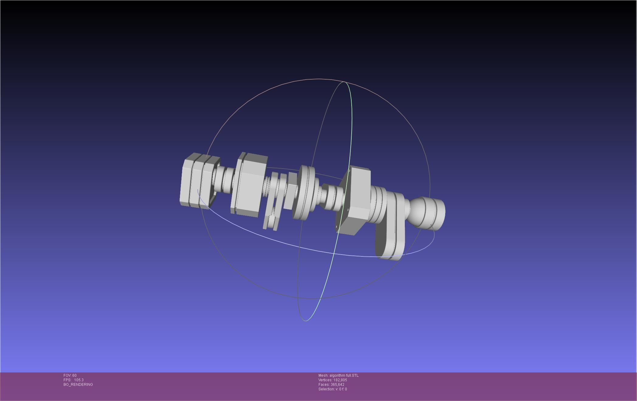 TENET Algorithm Basic Printable Models 3D print model_13