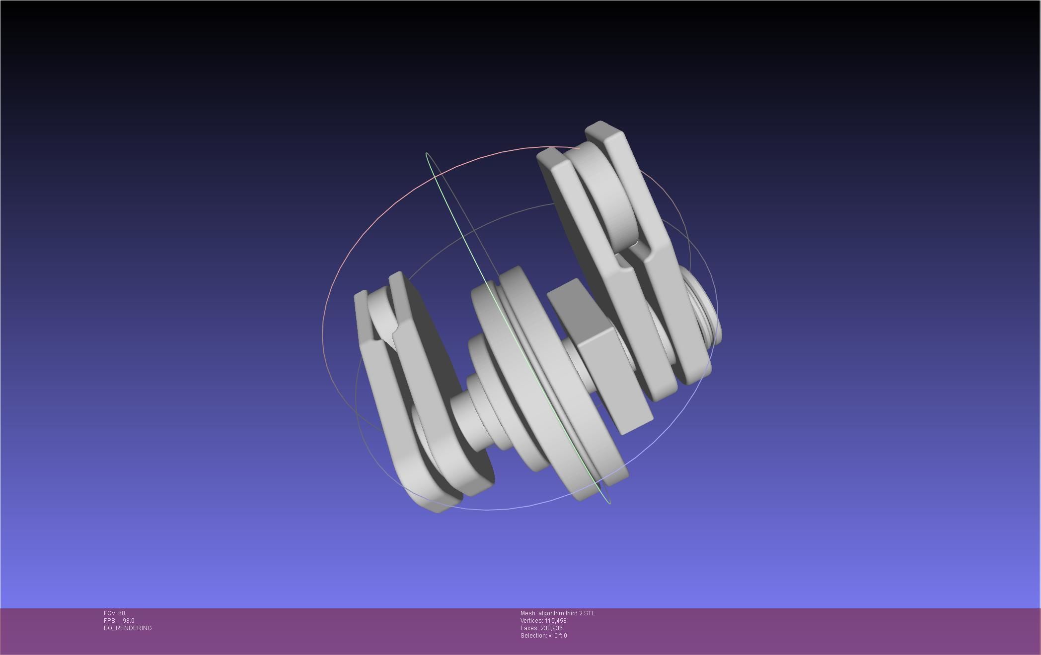 TENET Algorithm Basic Printable Models 3D print model_132
