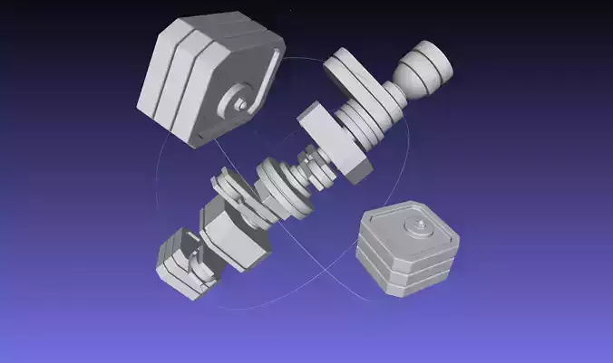 TENET Algorithm Basic Printable Models 3D print model