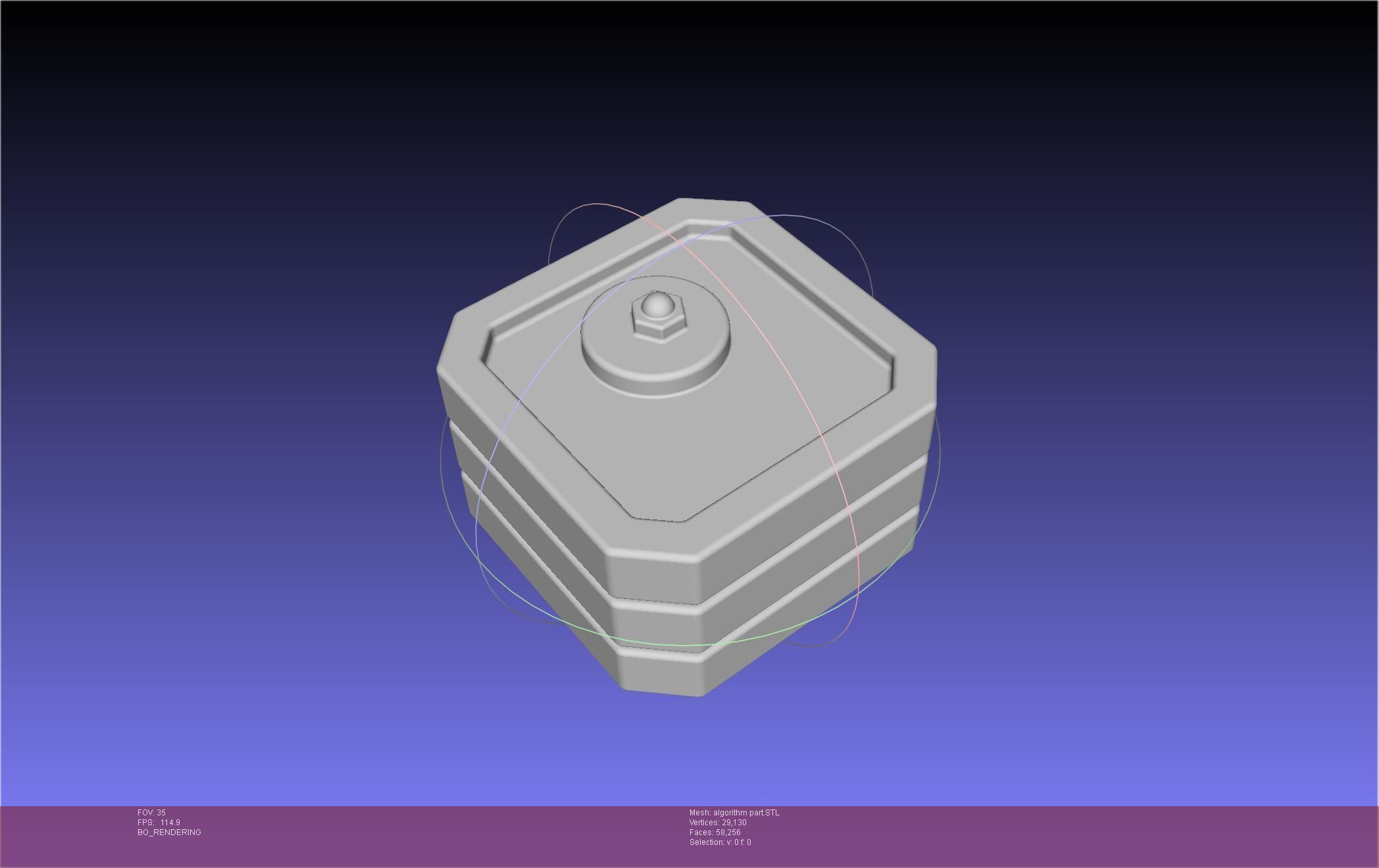 TENET Algorithm Basic Printable Models 3D print model_93