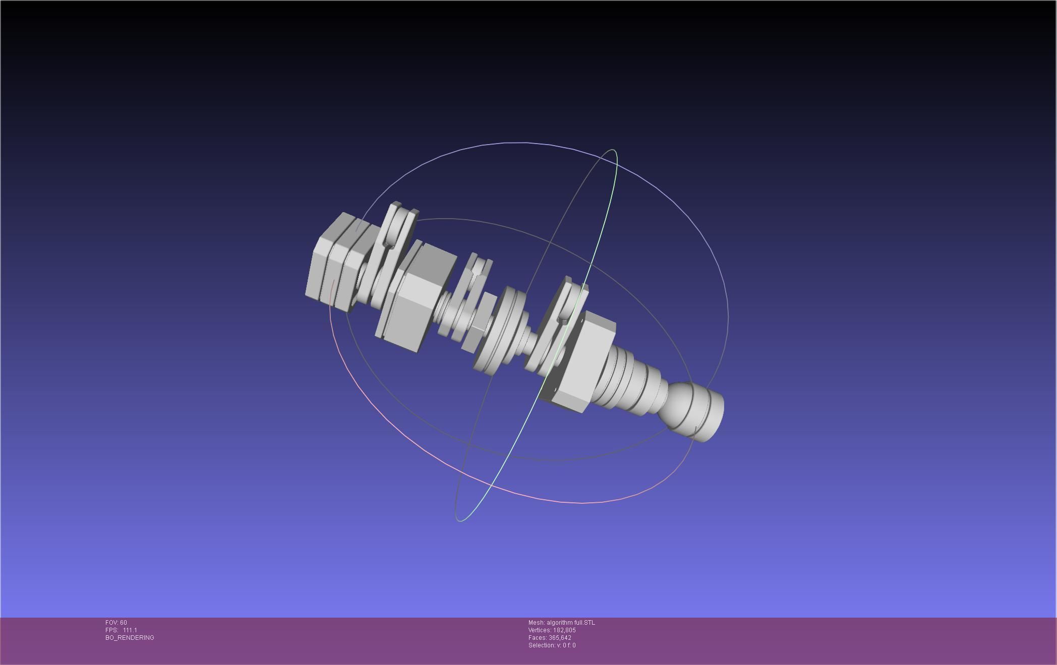 TENET Algorithm Basic Printable Models 3D print model_16