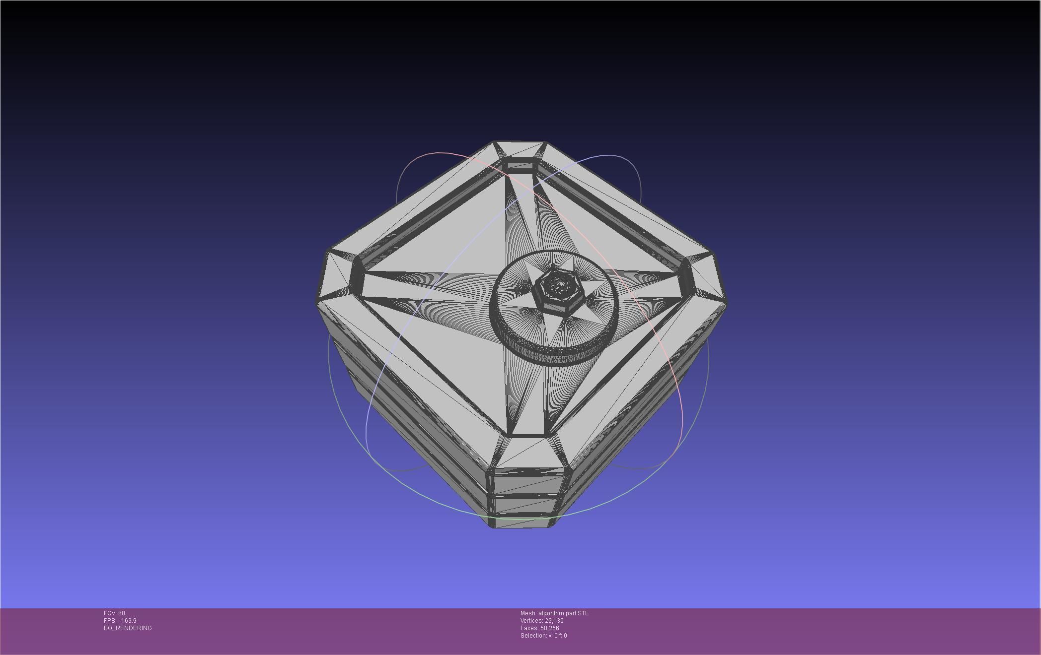 TENET Algorithm Basic Printable Models 3D print model_78