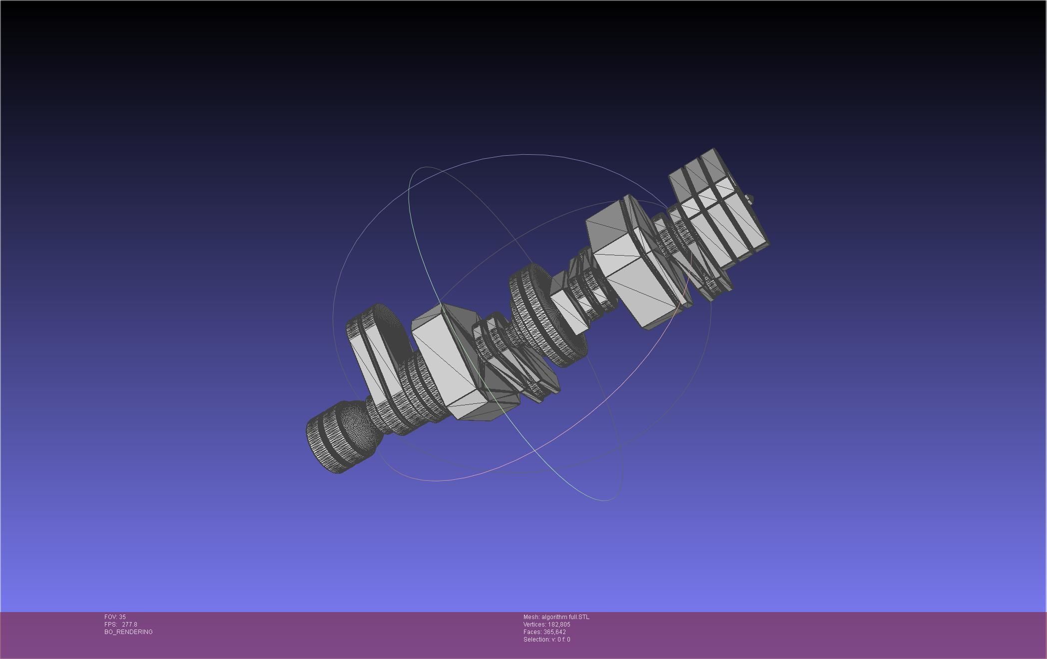 TENET Algorithm Basic Printable Models 3D print model_66