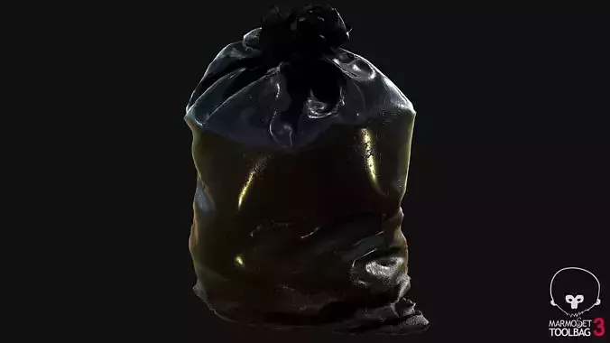 Trash Bag Realistic PBR