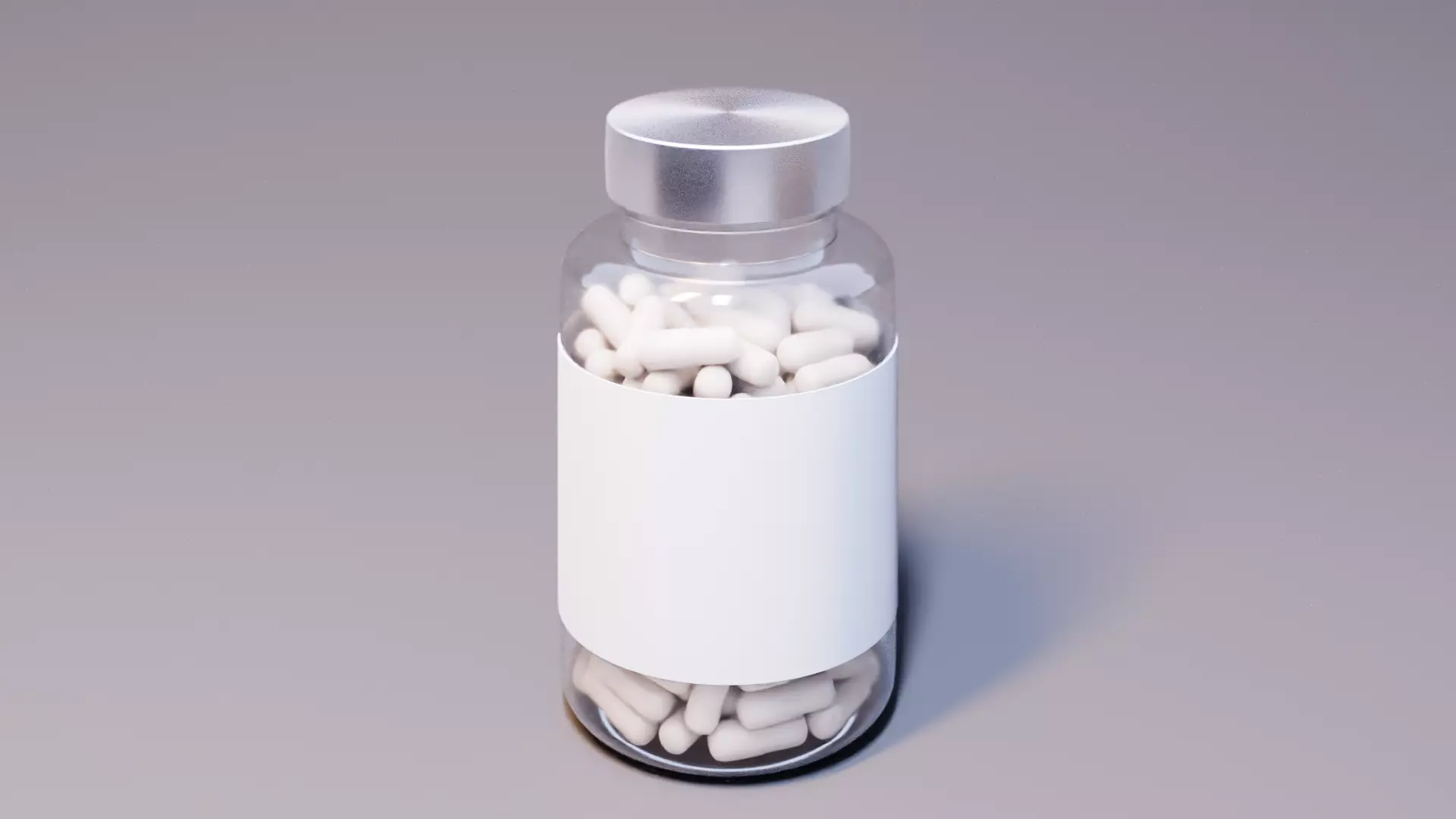 Pill Bottle 3D model