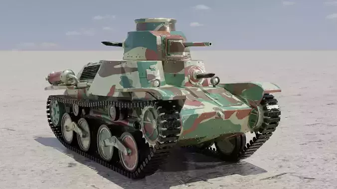 Type-95 Ha-Go light tank