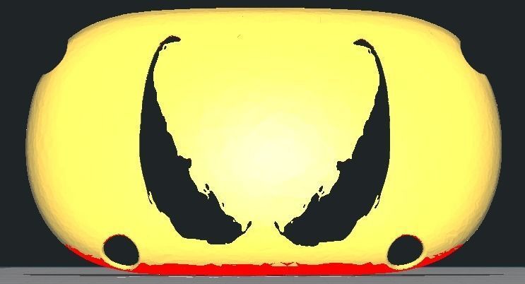 Oculus Quest 2 Front Cover Venom 3D print model_3