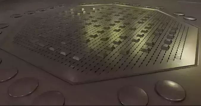 ADE-2 Plutonium Production Reactor 3D model