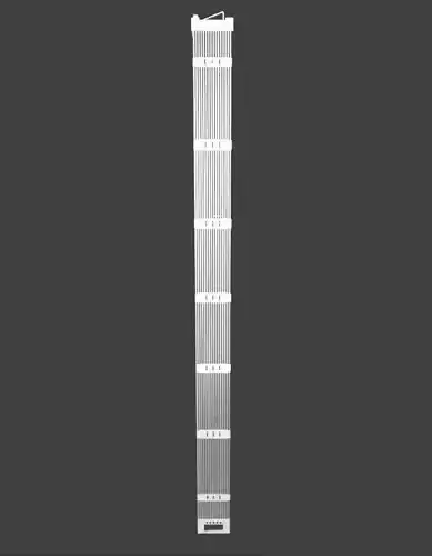 Nuclear fuel rod bundle 3D model