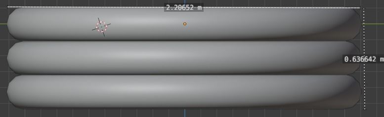 Inflatable Pool Low-poly 3D model_10