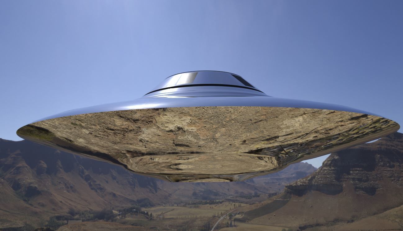Bob Lazar Sport Model Flying Saucer 3D model_4