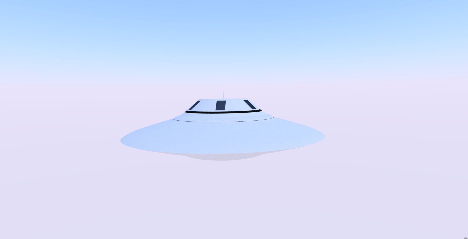 Bob Lazar Sport Model Flying Saucer 3D model_14