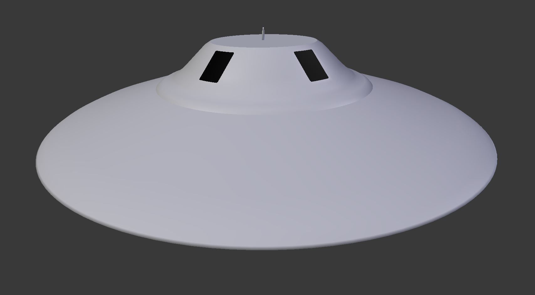 Bob Lazar Sport Model Flying Saucer 3D model_8
