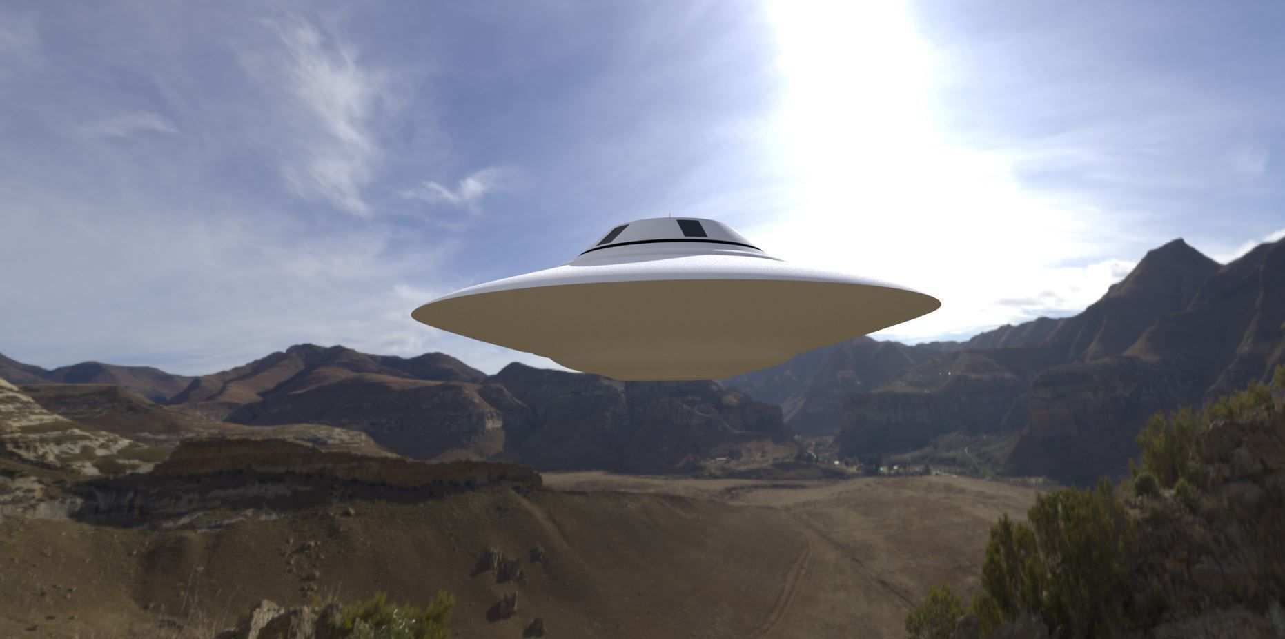 Bob Lazar Area 51 & Flying Saucers Review Bob Lazar Sport Model Flying Saucer 3D model | CGTrader