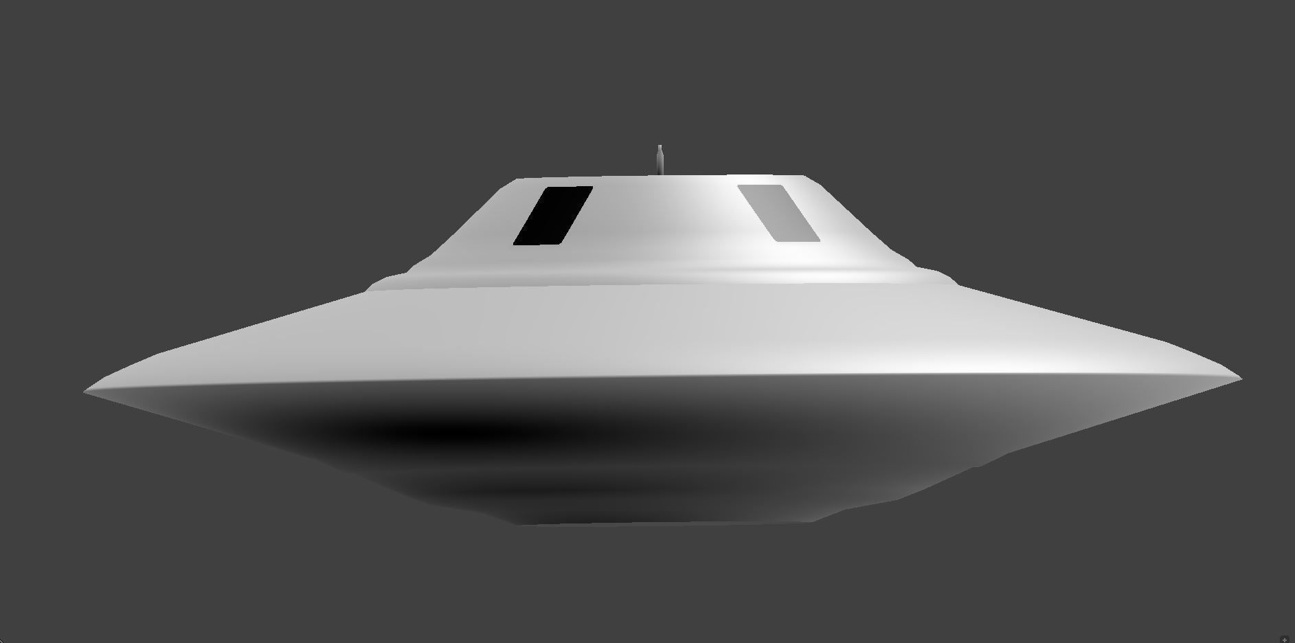 Bob Lazar Sport Model Flying Saucer 3D model_12