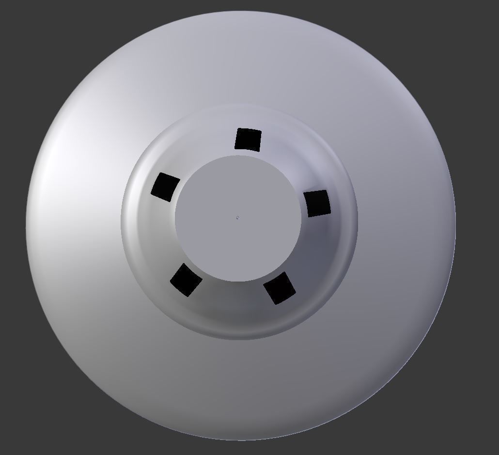 Bob Lazar Sport Model Flying Saucer 3D model_10