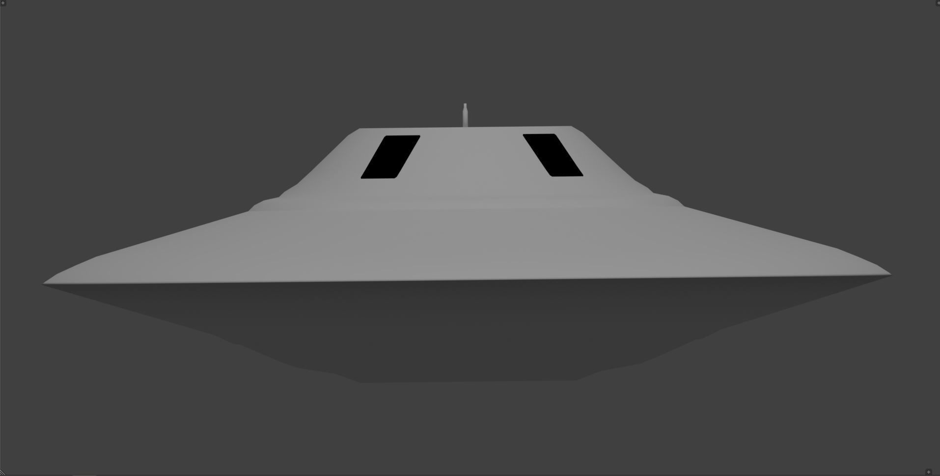 Bob Lazar Sport Model Flying Saucer 3D model_13