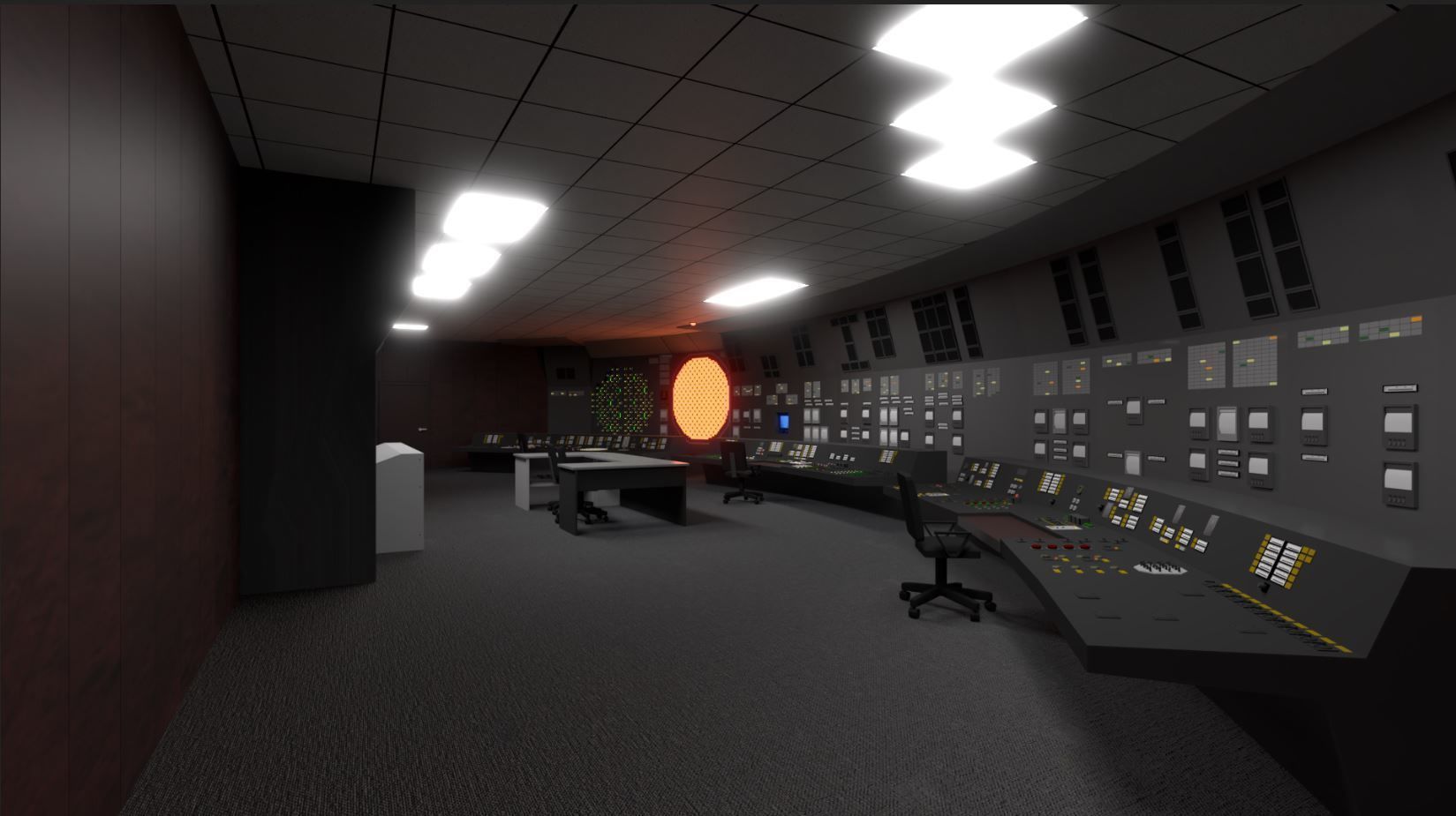 Chernobyl Control Room 3D model_5