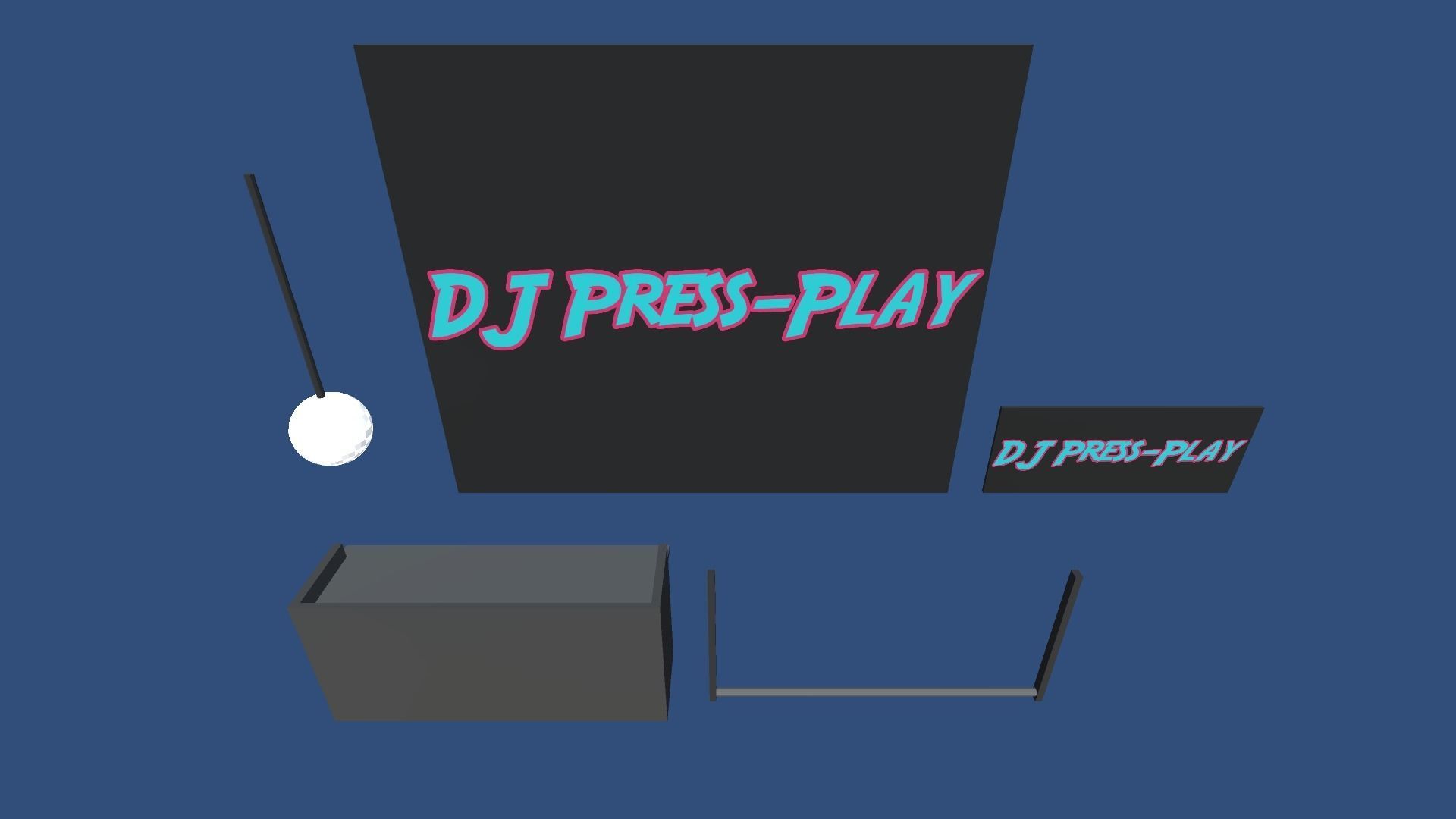 9t5 Low Poly Nightclub Low-poly 3D model_9