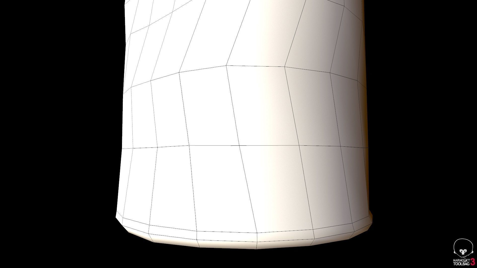 Old Paint Can Lowpoly model Low-poly 3D model_12